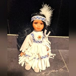 Cathay Collection, American Indian Porcelain Doll